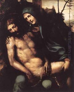 Pietà c. 1540 by Il Sodoma (Giovanni Antonio Bazzi)