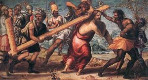 The Road to Calvary c. 1510 by Il Sodoma (Giovanni Antonio Bazzi)