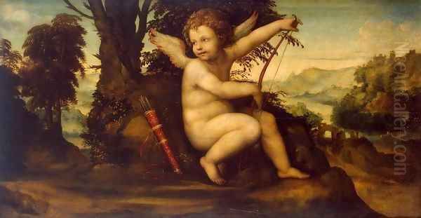 Cupid in a Landscape - view 1