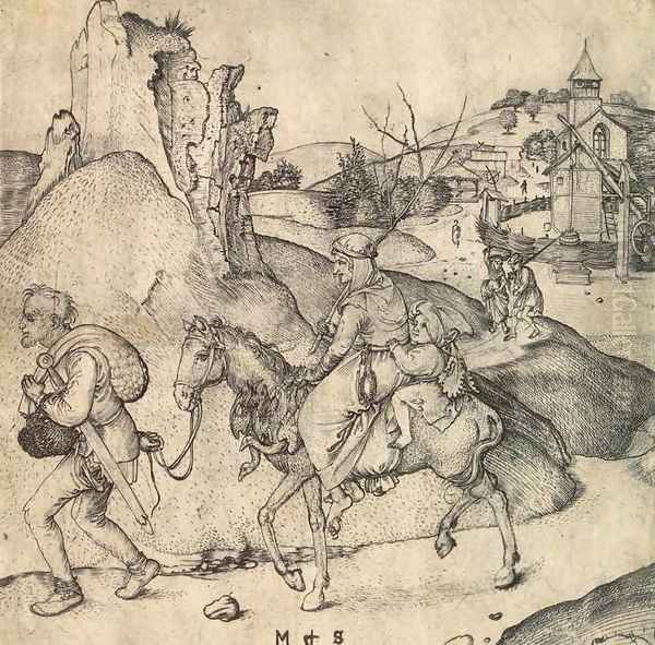 Peasant Family Going to the Market - view 1