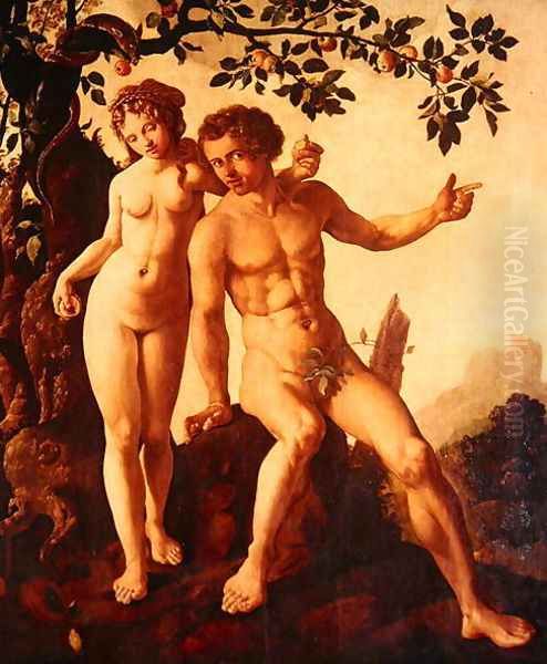 Adam and Eve - view 1