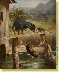 Chiots A L'apprentissage Sous Surveillance by Carl Reichert
