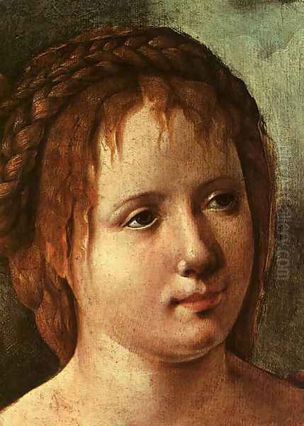 Head of a Young Girl - view 1