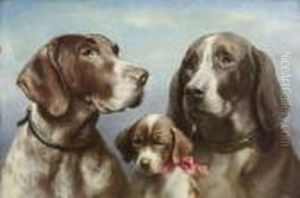 Hundefamilie by Carl Reichert