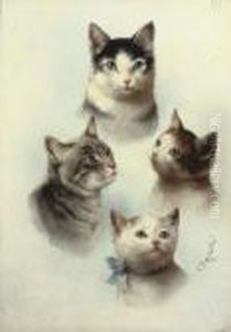 Cute Cats by Carl Reichert