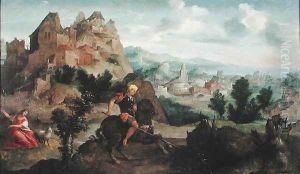 St George and the Dragon by Jan Van Scorel