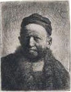 A Man Wearing A Close Cap: Bust