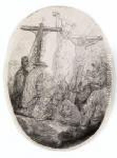 Christ Crucified Between The Two Thieves - view 1