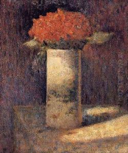 Boquet in a Vase by Georges Seurat