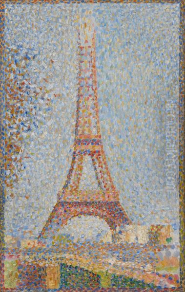 The Eiffel Tower by Georges Seurat