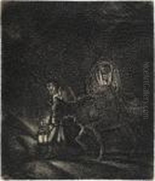 The Flight Into Egypt: A Night Piece - view 1