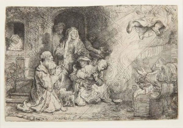 The Angel Departing From The Family Of Tobias - view 1