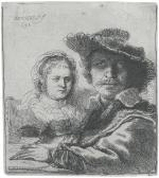 Self Portrait With Saskia - view 1