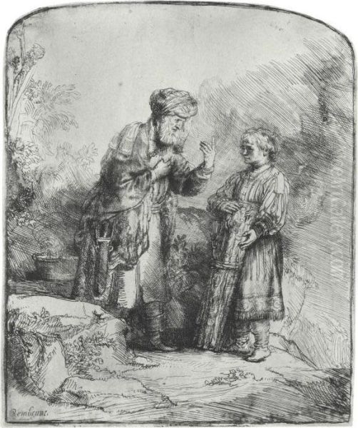 Abraham And Isaac - view 1