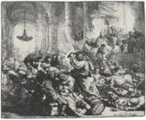 Christ Driving The Money Changers From The Temple