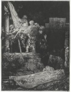 The Descent From The Cross By Torchlight (b., Holl. 83; H. 280; Bb. 54-g)