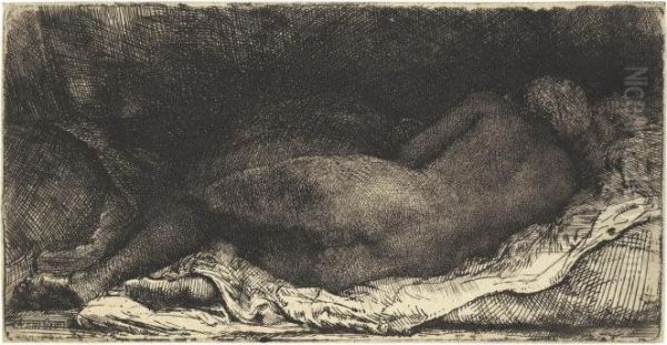 Negress Lying Down - view 1