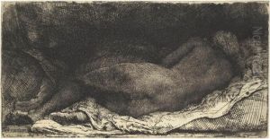 Negress Lying Down