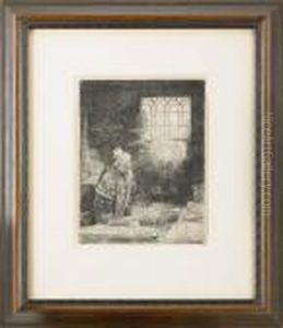 Faust by Harmenszoon van Rijn Rembrandt