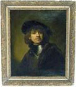 Self Portrait Of The Artist As A Young Man by Harmenszoon van Rijn Rembrandt