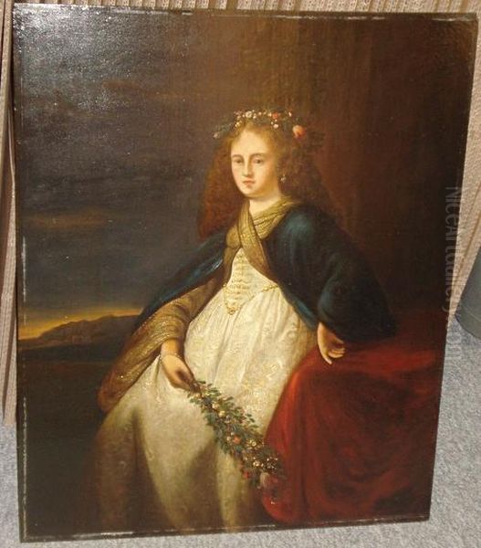 Portrait Of A Young Woman, Possibly Saskia As Flora - view 1