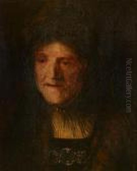 A Portrait Of Rembrandt""""""""s Mother - view 1