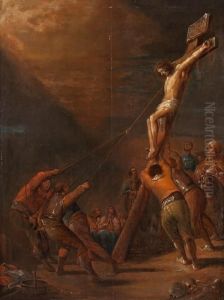 Crucifixion by Harmenszoon van Rijn Rembrandt