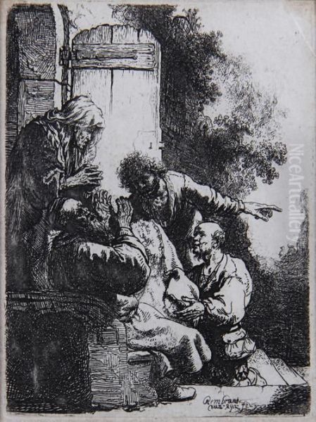 Joseph's Coat Brought To Jacob (bartsch 38) - view 1
