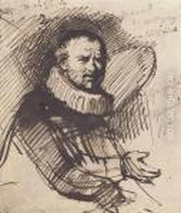 Portrait Of A Man Indistinctly Portrait Of A Man Indistinctly