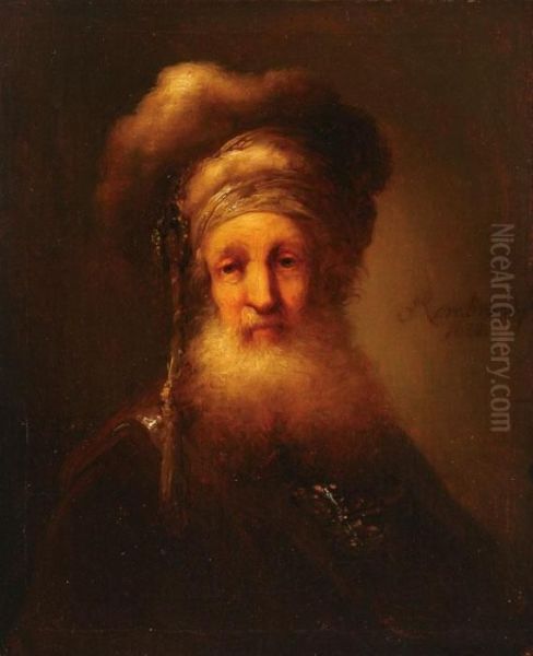 Bearded Man In Oriental Costume - view 1