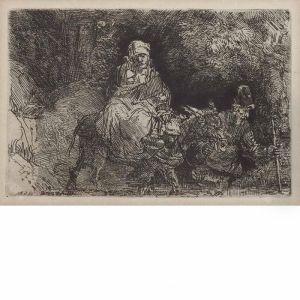 Flight Into Egypt, Crossing A Brook Flight Into Egypt, Crossing A Brook