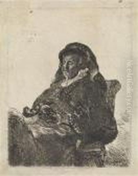 Rembrandt""""s Mother In A Widow""""s Dress - view 1