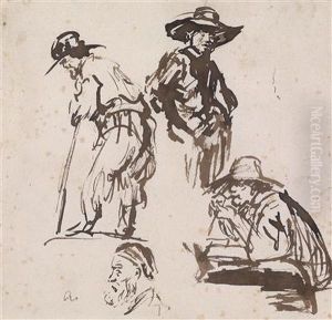 A Study Sheet With Several Figures