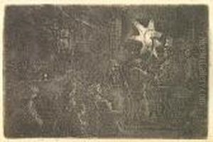 The Star Of The Kings, A Night Piece by Harmenszoon van Rijn Rembrandt