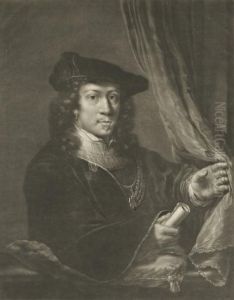 Portrait D'homme by Harmenszoon van Rijn Rembrandt