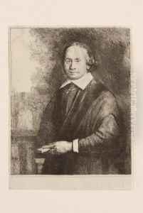 Retrato Del Medico Jan Antonides Van Der Linden by Harmenszoon van Rijn Rembrandt