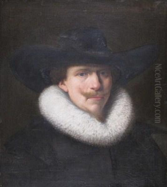 Portrait Of A Gentleman In A Ruff And Wide-brimmed Hat - view 1