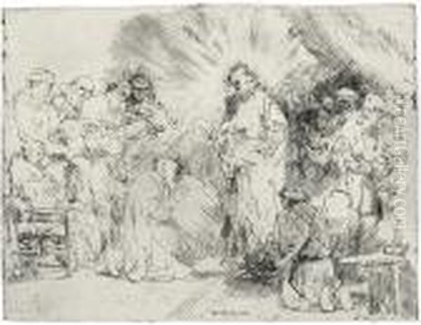 Christ Appearing To The Apostles - view 1