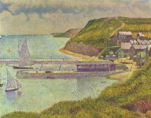 Port-en-Bessin by Georges Seurat