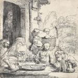 Abraham Entertaining The Angels