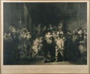 Bourgeoisie Armee D'amsterdam by Harmenszoon van Rijn Rembrandt