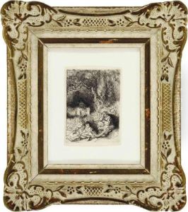 The Sleeping Herdsman by Harmenszoon van Rijn Rembrandt
