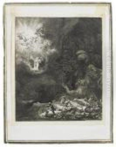 Angel Appearing To The Shepherds - view 1