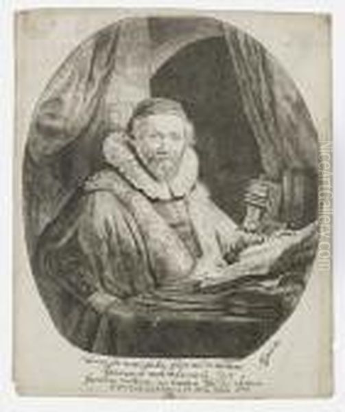 Portrait Of Jan Uytenbogaert, Preacher Of The Remonstrants - view 1
