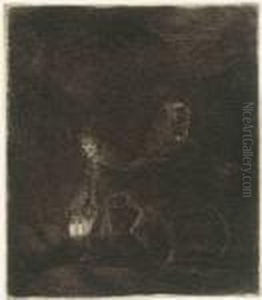 The Flight Into Egypt: A Night Piece - view 1