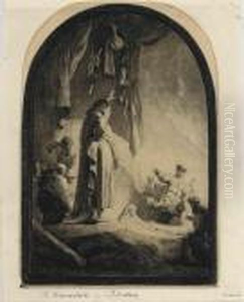 The Raising Of Lazarus: Large Plate - view 1