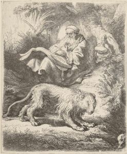 Saint Jerome Reading