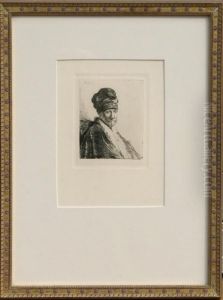 Bust Of A Man Wearing A High Cap Bust Of A Man Wearing A High Cap