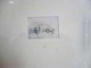 Portrait Du Pere De Rembrandt Et Bouledogue. by Harmenszoon van Rijn Rembrandt