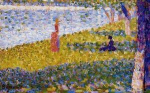 Women by the Water by Georges Seurat